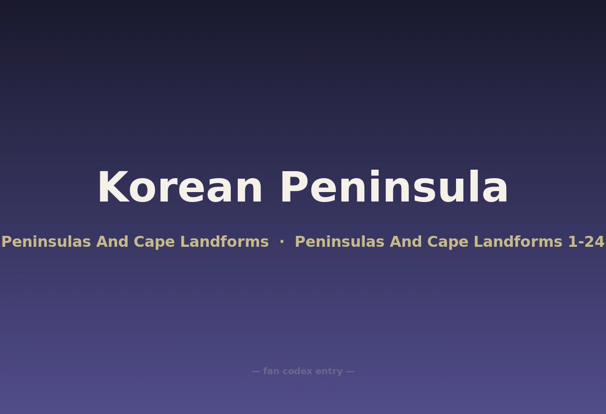 Korean Peninsula